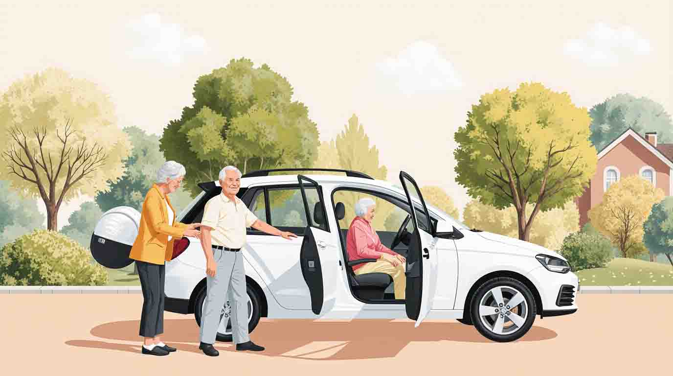 mini Voiture sans permis pour senior