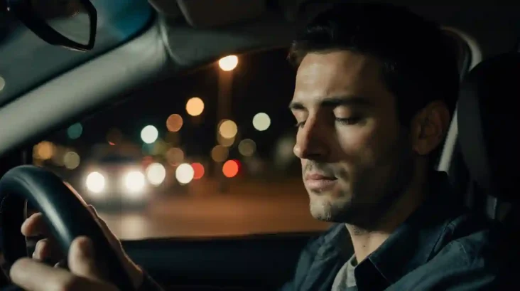 Sommeil en conduisant